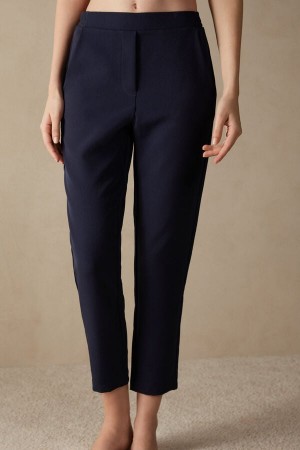 Intimissimi Trousers with Pockets Blå | DKZPD91477